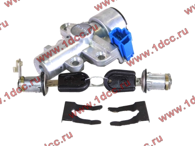 Замок зажигания с личинками дверей DF DONG FENG (ДОНГ ФЕНГ) 3704110-C0100 для самосвала фото 1 Благовещенск