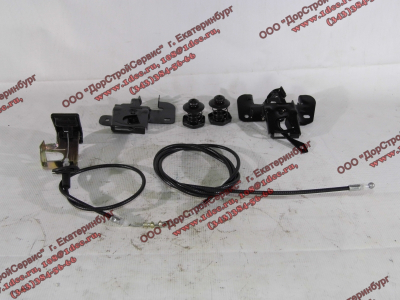 Замок капота (комплект L+R) DF DONG FENG (ДОНГ ФЕНГ) 5301609-C0100+5301610-C01 для самосвала фото 1 Благовещенск