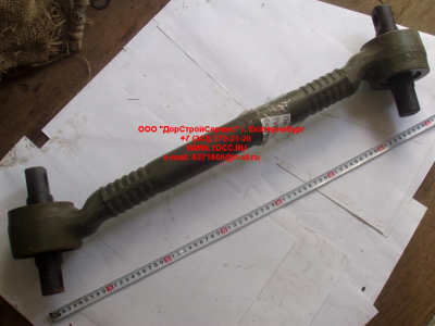 Штанга реактивная изогнутая L-600/650/750, сайлентблок 85*57*155 H/SH HOWO (ХОВО) WG9114521174 фото 1 Благовещенск